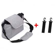 Maternity Hospital Bag, Stroller Bag, Multi-Function Diaper Bag With Detachable Shoulder Strap | Convenient Carry Baby Storage Bag With Multi-Compartment Design, Suitable For Stroller And Travel | Durable Polyester Material, Black, Essential For Baby - Bags - View 12