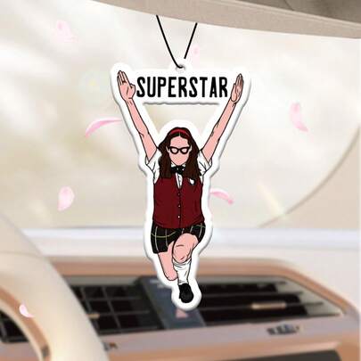 Superstar, Nước hoa Berlin Girl (Dòng nước hoa cao cấp) 100% tinh dầu thực vật nguyên chất "Fresh" Nước hoa xịt phòng ô tô lâu trôi - Giấy thơm treo tường hương liệu, Viên thư giãn Aroma, Không cồn, Thích hợp cho gương chiếu hậu và cửa gió, Khử mùi nội thất ô tô, Hương thơm lâu trôi, Phụ kiện giảm căng thẳng