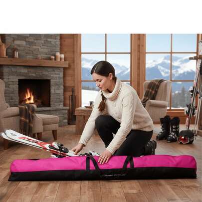 Ski Bag Cover For Skis, Gloves, 170 Cm Cover, Poles, Polish Product