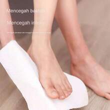 Toalla de pie desechable gruesa y grande para uso doméstico, adecuada para remojar los pies, masaje de pies y lavado de pies en el baño.