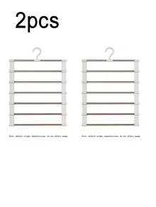 1件/2件衣柜收纳整理，裤架节省空间，铝合金衣架用于整理和存放，宿舍必备物品，大学女生，家庭整理围巾，牛仔裤衣架