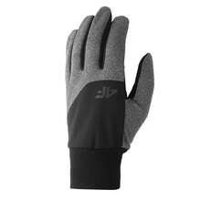 4F Touch Screen Softs Gloves (Black/Grey)