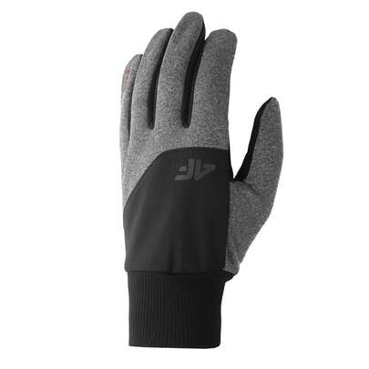 4F Touch Screen Softs Gloves (Black/Grey)