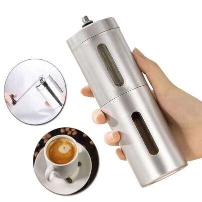 Manuelle Kaffeemühle mit Stahlkeramikkern, Handkaffeemühle, Café Mahlwerk Mühle, Keramik Mais Kaffeemaschine