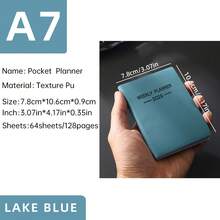 1 PC 2026 Morandi A7 Mini Agenda Engleză – 128 Pagini (64 Coli) Dimensiune Buzunar, Ușor de Transportat pentru Luarea de Notițe Oriunde. Caiet de Planificare Zilnică Minimalist și Eficient, cu Estetică Elegantă pentru Muncă, Studiu și Gestionarea Timpului.