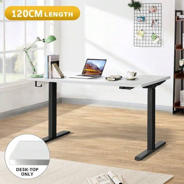 SUN YEE Standing Desk Board Adjustable Top Computer Table Sit Stand Desk White Frame Not Included