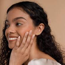 Custom Name Stud Earrings Custom Earrings For Everyday Wear Handmade Minimalist Jewelry Birthday Gift - Multicolor - View 8