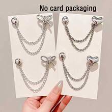 1/2/4/6 Stück einstellbare magnetische Hosenklemmen und Manschettenklemmen geeignet für dünne Kleidung, abnehmbare Saum-Clips geeignet für Hosen und T-Shirts, starker magnetischer Clip-Verschluss