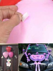 Autocolante pentru baloane cu două fețe, potrivite pentru decorațiuni de nuntă, fabricate din material transparent, ușor de dezlipit fără a lăsa urme. Pot fi folosite pentru flori de Ziua Mamei, cadouri personalizate pentru mama, cadouri de ultim moment, idei de Ziua Mamei, cadouri de Ziua Mamei, cadouri de Crăciun și felicitări lucrate manual pentru mama și se numără printre cele mai bune cadouri de Ziua Mamei sub 50 USD.