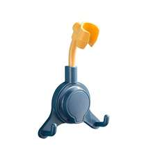 1pc Shower Head Holder - No Drill Suction Cup Installation, Adjustable Bathroom Shower Head Bracket, Easy To Install