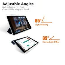 1 pieza Funda compatible para iPad Pro 11 2024 10th 10.9 pulgadas 10.2 9.7 Mini6 con ranura para lápiz y bolígrafo, cubierta acrílica transparente para niños