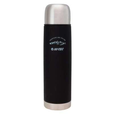Hi-Tec Unisex Adult Teros 1L Thermal Flask (Black)