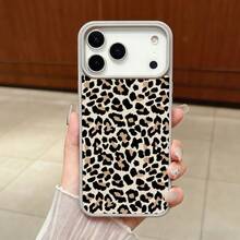 Personality Cartoon Leopard Print Magnetic Phone Case Compatible With IPhone 17 17 Pro 17 Air 17 Pro Max And 16 15 14 Plus 16 15 14 13 12 Pro Max, And Compatible With Galaxy S25 S24 S23 S22, Fashion Full Cover Protective Case Anti Fall And Anti Slip Soft Case, Compatible With Magsafe - màu đen - Xem 5