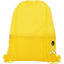 Bullet Oriole Mesh Drawstring Bag (Yellow) - Yellow - View 1