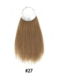 Real Hair Color Swatches Straight Hair Extensions, For Color Testing, Suitable For Dyeing Tests, Professional Hairdressing Accessories, 30pcs/Set, Hair Bundle Testing, Natural Black #613 #4 - Multicolor - View 7