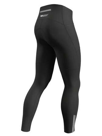 男士骑行长裤 3D 加厚骑行长裤 公路骑行紧身裤 高弹力透气速干骑行长裤 带拉链口袋