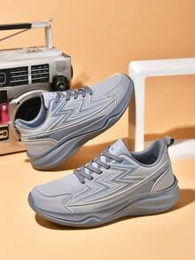 STARNOVO Men's Autumn/Winter New Leather Outdoor Running Shoes, Wind & Water Resistant, Lightweight, Non-Slip Durable Sole, Comfortable Lining, Suitable For Outdoor Running And Daily Commute