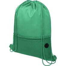 Bullet Oriole Mesh Drawstring Bag (Green) - Green - View 4
