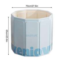 1 件可折叠浸泡浴缸，适用于冰浴，非常适合快速肌肉恢复，冷水疗法 - 快速安装无需安装