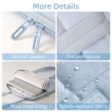 手提包多功能笔记本电脑包兼容13.3 14 14.9英寸笔记本兼容Macbook Air Pro 13.3 14 iPad Air Pro商务通勤简约手提包