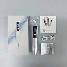 Laser Plasma Pen For Removing Moles, Dark Spots, Skin Labels, Tattoos, Wart Remover With 9 Levels And 4 Colors, Adjustable USB Charging - Nhiều màu - Xem 5