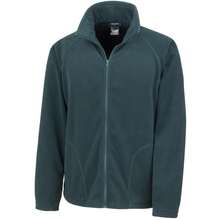 Result Core Mens Micron Anti Pill Fleece Jacket (Forest Green) - Dark Green - View 1