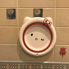 Sanrio 1PC Sanrio Hello Kitty Foldable Washbasin - Made Of PP Material, Lightweight And Easy To Store; Suitable For Use In Homes, Kitchens, Dormitories, Camping, And Outdoor Travel, Etc. Perfect Christmas Gift.