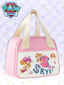 Paw Patrol Paw Patrol Themed Trapezoidal Insulated Bag, Thickened Aluminum Foil Lunch Box, Hand-Held Ice Pack, Office Worker Lunch Box, Pre-Opening Meal Pack, Thanksgiving, Christmas, Birthday Party Decoration Items, Small Gifts For Relatives And Friends At Parties And Gatherings Home Decor Christmas Decorations Room Decor