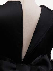 Set vestito tutu con maniche a sbuffo per ragazze, costume da strega con paillettes, abito da principessa per spettacoli festivi