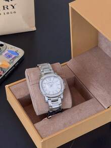Burberry Mother Of Pearl Stainless Steel Women's Wristwatch - Silver - View 5