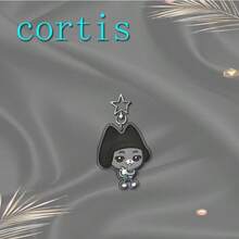 CORTIS Kpop 偶像团体亚克力星星装饰包饰，可爱卡通配饰，送给朋友的可爱礼物，钥匙扣吊坠，适合 CORTIS 成员：Ahn Keon-Ho、Zhao Yufan、Yan Cheng-Xuan、James - 彩色 - 查看 5