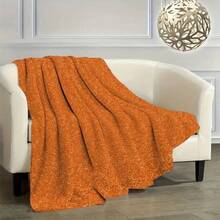 Piece Bright Orange Pumpkin Flannel Blanket - Super Soft All-Season Multi-Purpose Sofa, Camping Travel And Gift - Machine Washable Cozy Home Decor, Simple Elegant Design, Thick Plush Texture, Versatile Shawl/Blanket: Durable, Comfy, Breathable, Easy-Care. Multi-Use: Bed/Sofa/Camp/Travel/Office/Car/Desk. Events: NY/V-Day/Fall/StPats/Halloween/Tgiving/Xmas/Solstice/Easter/Mom&Dad/July4/LaborDay. Patterns: Cheetah/Stripe/Plaid/Houndstooth/Geo/Animal/Botanical/Abstract/US Flag/Holiday Plaid. Types: Throw/Stitch/Hand-Stitched/Thermal/Flannel/Microfiber/Bamboo. Fringe/Tassels/Poms. Fabrics: Sherpa/Chunky/Cable Knit. Features: All-Season, Light Warmth, Anti-Pilling, Gift-Wrap. - Nhiều màu - Xem 4