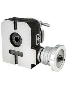 4" Rotary Table Horizontal Vertical, Milling Machine Rotary Table, 4-Slot Indexing Table With Plates, MT-2 Taper, For Precision Milling & Drilling, CNC Mill, Lathe, Metalworking, Woodworking - Multicolor - View 9