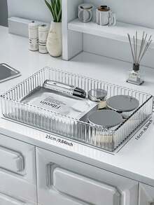 1/2/3/4-poziomowy akrylowy wózek na kółkach, przezroczysty organizer do łazienki, przezroczysta organizacja pralni, mobilny regał wielofunkcyjny, wózek narzędziowy do biura, salonu, prezentów świątecznych i noworocznych (z wyłączeniem przedmiotów na półce)