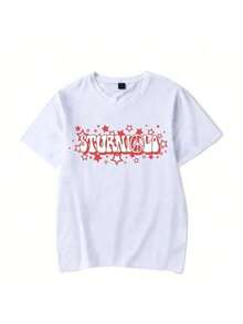 BREATHABLE COOL SUMMER Sturniolo Tripletss Sturniolo Peace Stars TShirt Vintage 90s T-Shirt Woman Short SLEEs Ve Funny TShirt Tops Wowowomen T Shirt Wowowomen - 白色 - 查看 1