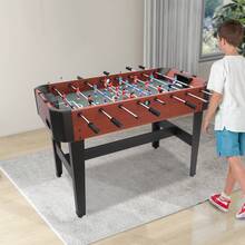 Foosball Table - Reddish Brown - View 10