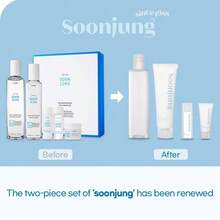 ETUDE SoonJung Skincare Set, Ph 5.5 Relief Toner 12.68 Fl Oz + 10-Free Moist Emulsion 5.07 Fl Oz, Face Moisturizer For Sensitive Skin, Soothing Care, Perfect For Gift, Korean Skin Care, Beauty - Tùy chọn đơn - Xem 3