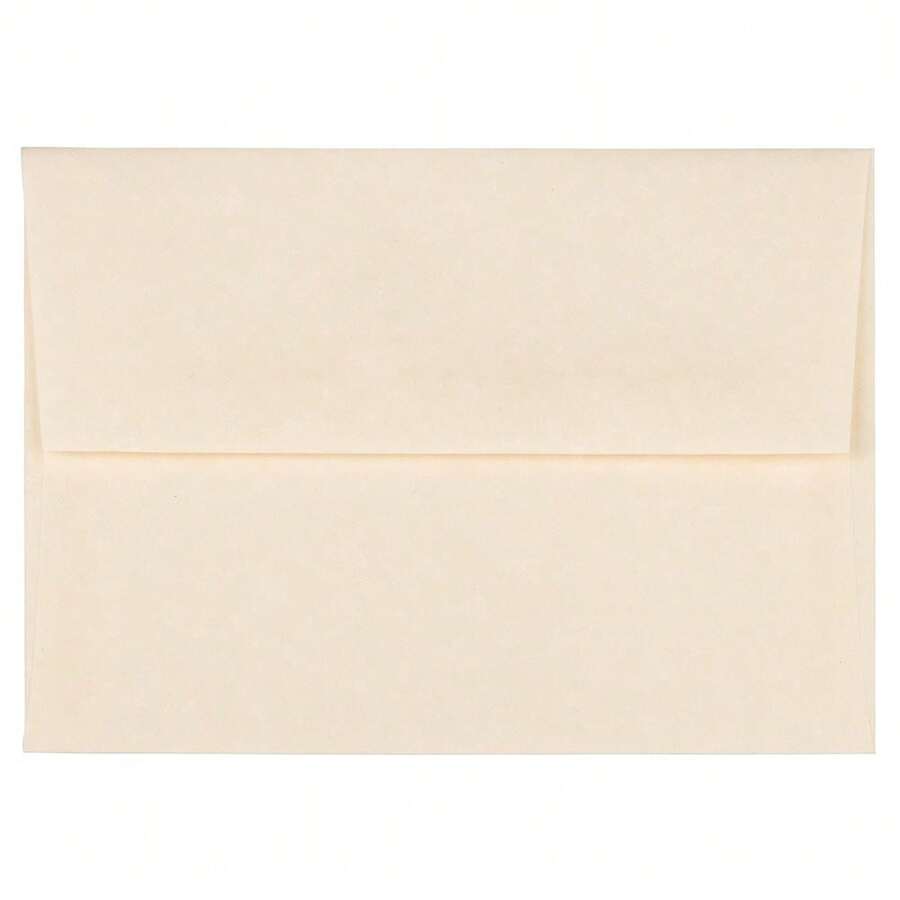 JAM PAPER A2 Parchment Invitation Envelopes - 4 3/8 X 5 3/4 - Natural - 50/Pack-8742 - 多色9 - 查看 1