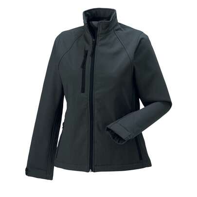 Jerzees Colours Ladies Water Resistant & Windproof Soft S Jacket (Titanium)