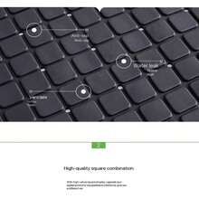 1 قطعة حصيرة استحمام من البي في سي بسيطة وأنيقة، مانعة للانزلاق، قوية الشفط، قابلة للغسل في الغسالة، سهلة التنظيف، تصريف بدون بقايا، للحمام والدش والحوض