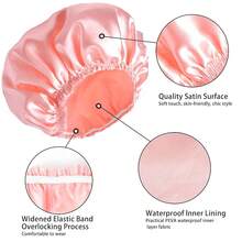 Shower Caps - Solid Color B 4 PCS/Set - View 5