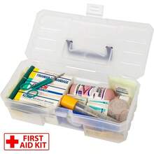 09912 CLPUR 12 - Inch Plastic Art Supply Storage Box, Semi - - inicial - Ver 4