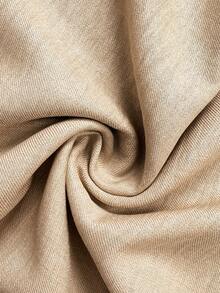 New Arrivals In Autumn And Spring. Khaki Cotton And Linen Blend Half-Open Collar Shirt. Adjustable Roll-Sleeve Design. Three-Quarter Sleeve Top. Loose Pocket On One Side, Slimming And Lazy Style Shirt. Code-Friendly, Comfortable And Skin-Friendly. Versatile Fashionable Women's Clothing For Daily/Commuting/Vacation Multi-Scenarios.