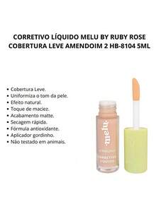 Melu By Ruby Rose Liquid Concealer Light Coverage HB8104 - PEANUT 2 - View 2