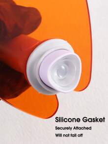 Anti-Blau UV-Filter Lichtplatte für Mini-Nagellampen, orangefarbener verstärkter Acrylschild für Handnagellampen, reduziert Blendung, Augenschutz für Salon & Zuhause Maniküre DIY Zubehör