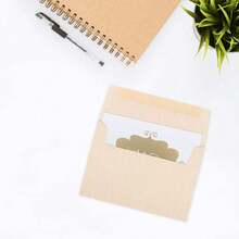 JAM PAPER A2 Parchment Invitation Envelopes - 4 3/8 X 5 3/4 - Natural  - 50/Pack-8742 - 多色3 - 查看 4