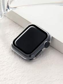 BOLLYMORE 透明PC保护壳，适用于 Series 11/SE 3/Ultra 3/38/41/40/44，防震镂空设计，也适用于Series 8/Ultra/Series 7/Series 11，42mm/46mm。 - 透明+glass-film - 查看 4