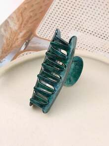 1pc Medium 8.8cm/3.46in Candy Color Hair Clip, High Quality Elegant Hair Claw Hair Accessory, Suitable For Daily, Casual, Outfit Matching Winter Hair Clutch Elegant Claw Clips