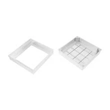 YUNRUX Aluminum Alloy Embedded Manhole Cover, Invisible Inspection Cover For Indoor And Outdoor Use, Manhole Cover - one-size - View 5