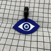 3 piezas/1 pieza Etiqueta de equipaje con estilo del Día de la Independencia en azul, accesorios de equipaje, etiqueta colgante de identificación, tarjeta de identificación antiperidida para aeropuerto, esencial de viaje de negocios al aire libre, esencial de viaje azul, con gafas, diseño floral y dibujado a mano, etiqueta de identificación antiperidida ligera y duradera, etiqueta de equipaje y bolso, colgante artístico de alta calidad, exclusivo para viajeros de negocios, estilo minimalista, etiqueta flexible, imprescindible para entusiastas de los viajes